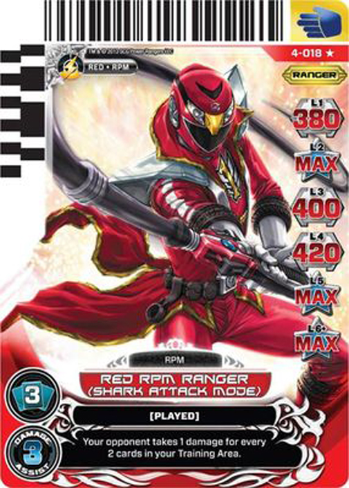 Red RPM Ranger (Shark Attack) 018